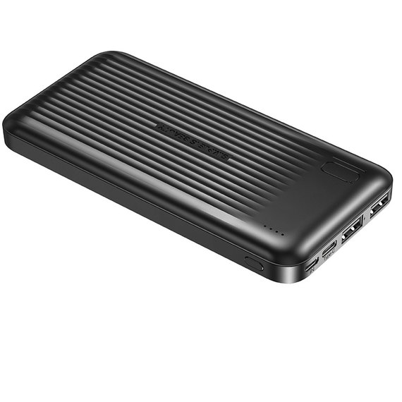 Повербанк XO PB301 10000 mAh Black (6848773)
