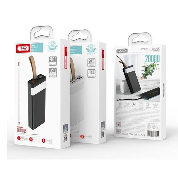 Повербанк XO PR129 20000 mAh Black (6848764), зображення 3