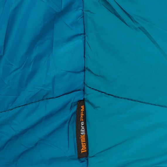 Спальный мешок Pinguin Tramp (11/7°C), 195 см - Left Zip, Petrol (PNG 237368), изображение 7