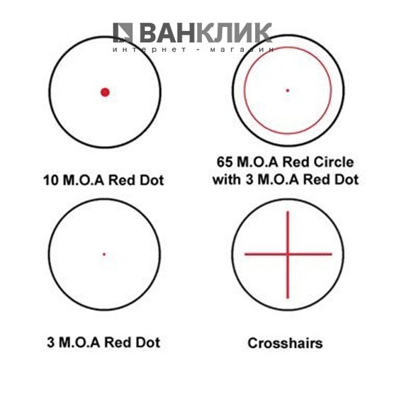 Коллиматорный прицел Bushnell 1х28 Trophy M Red/Green Dot, Interchangeable ret 730135