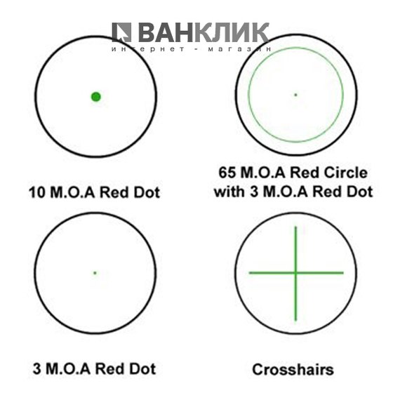 Коллиматорный прицел Bushnell 1х28 Trophy M Red/Green Dot, Interchangeable ret 730135