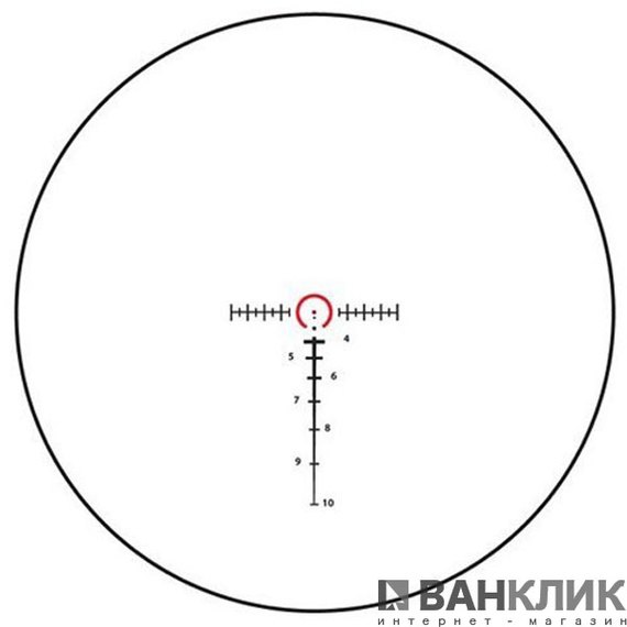 Оптический прицел Burris XTRII 1x-5x-24mm ILL Ballistic CQ Mil 201001