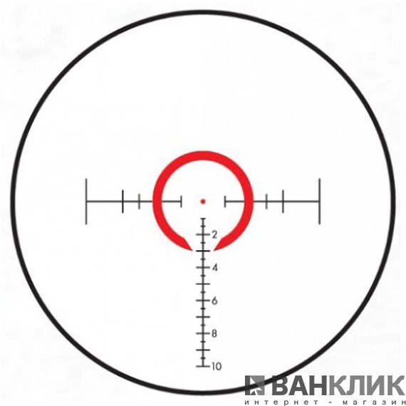 Оптический прицел Bushnell 1-8.5х24 SMRS,34mm, Illum. BTR-2, FFP,Matte Black ET18524