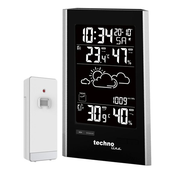 Метеостанция Technoline WS9060 Black/Silver (DAS301786), изображение 5