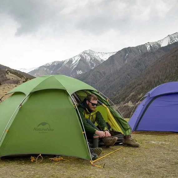 Намет Naturehike NH17K240-Y темно-зелений (6927595719954), зображення 4