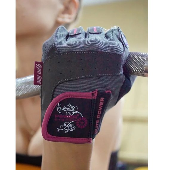 Рукавички для фітнесу  Power System PS-2560 Pink XS (PS-2560_XS_Pink), Розмір: XS, Колір: Сірий/Рожевий, зображення 8