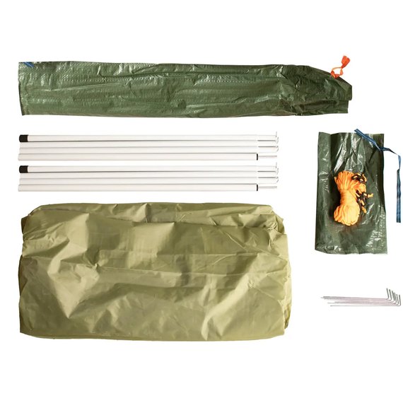 Тент со стойками Tramp Lite Tent green UTLT-034, Цвет: Зелёный, изображение 6