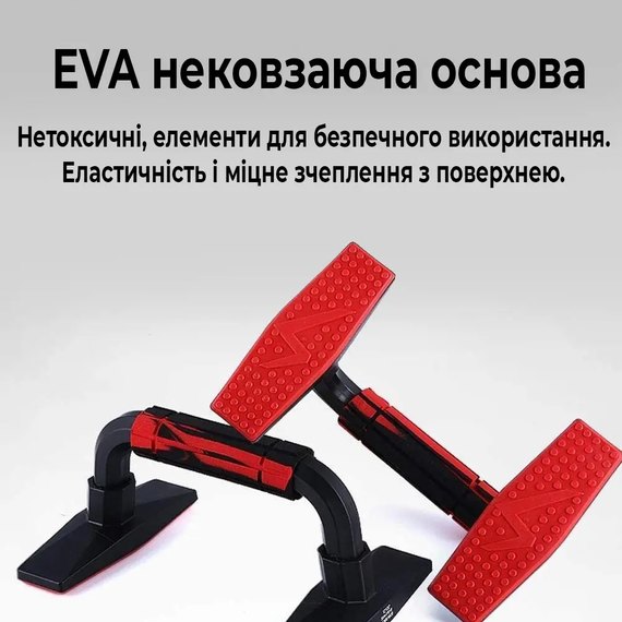 Упоры для отжиманий от пола  Power System Push UP Bars Plus PS-4108 (4108BR-0), изображение 3
