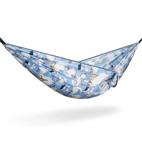 Гамак Naturehike DC-C03 240T polyester NH21DC004 Cow (6927595777596), Колір: Блакитний