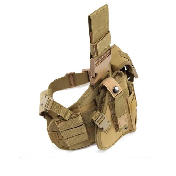 Кобура набедренная Smartex 3P Tactical ST-057 khaki (ST241), Цвет: Хаки, изображение 2