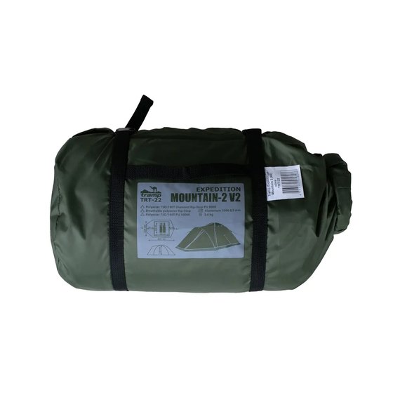 Палатка Tramp Mountain 2 v2 зеленая UTRT-022-green, изображение 5