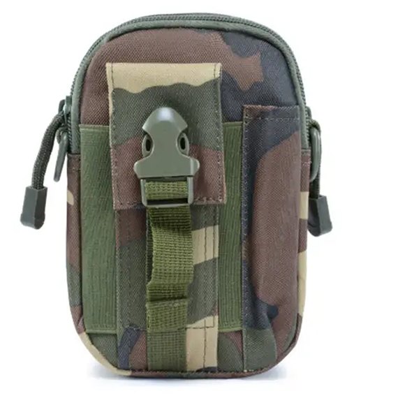 Подсумок Smartex 3P Tactical 1 ST-091 jungle camouflage (ST227), Цвет: Коричневый/Камуфляж