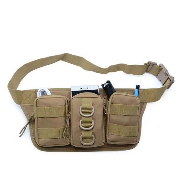 Сумка поясная Smartex 3P Tactical 2 ST-025 khaki (ST200), Цвет: Хаки, изображение 2