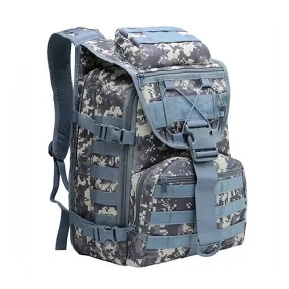 Тактичний рюкзакк Smartex 3P Tactical 35 ST-013 acu camouflage (ST135), Колір: Блакитний/Піксель
