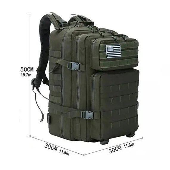 Тактический рюкзак Smartex 3P Tactical 45 ST-090 army green (ST101), Цвет: Зелёный, изображение 3