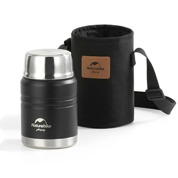 Термос Naturehike Stew beaker 0.75 л NH20SJ041 black (6927595767481), изображение 2