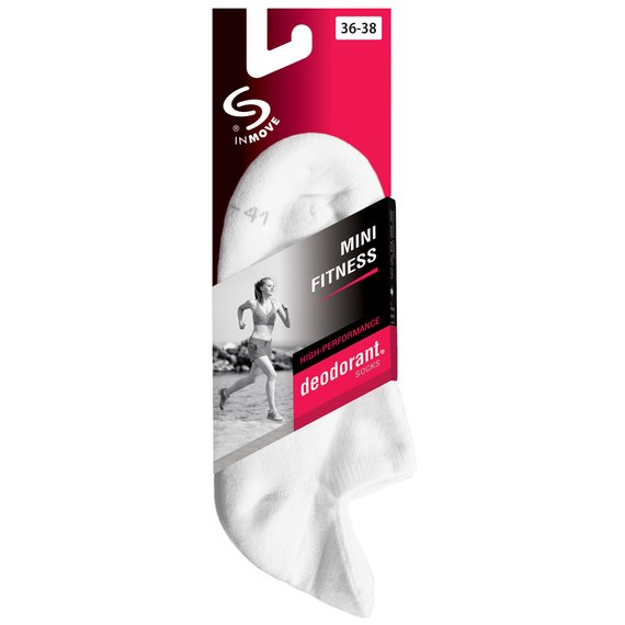 Носки InMove MINI FITNESS mf.white.36–38, Размеры: 36-38, изображение 2