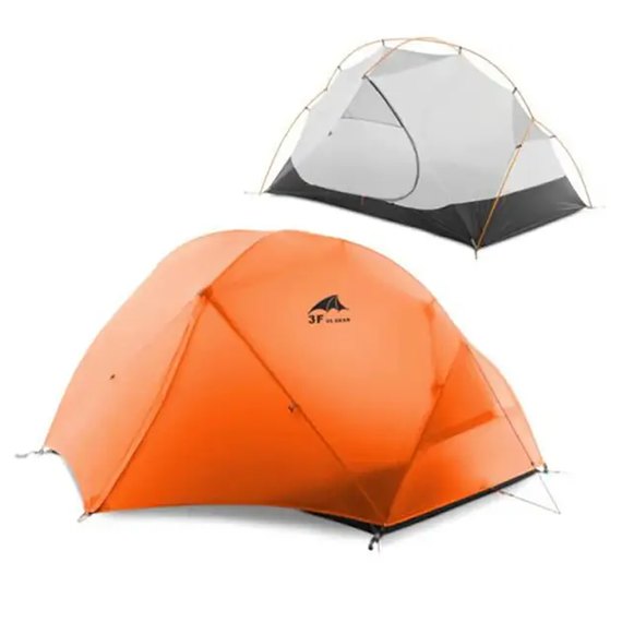 Намет 3F Ul Gear Floating cloud 1 15D nylon 4 season orange (6970919900026), Колір: Помаранчевий, зображення 3