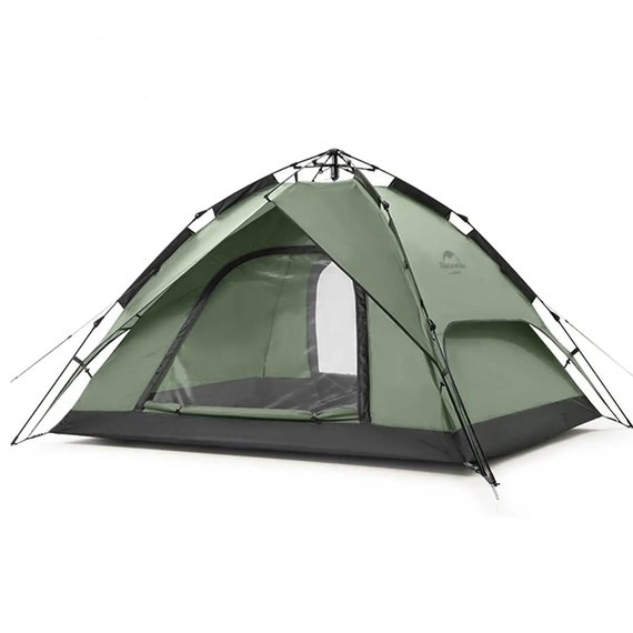 Палатка Naturehike Automatic IV 210T polyester NH21ZP008 Forest Green (6927595777909), Цвет: Зелёный