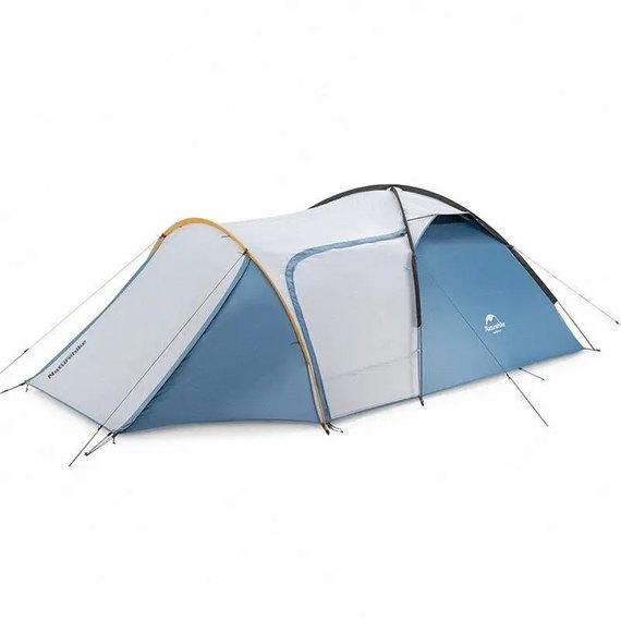 Палатка Naturehike Knight 3 190T polyester NH19G001-Y Grey (6927595736340)