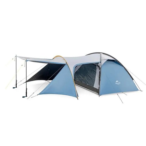 Палатка Naturehike Knight 3 190T polyester NH19G001-Y Grey (6927595736340), изображение 3