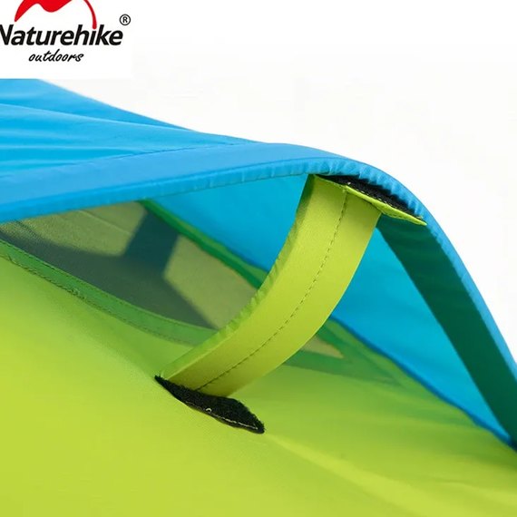 Палатка Naturehike P-Series II 210T 65D polyester Graphic NH18Z022-P dark green (6975641887782), изображение 4