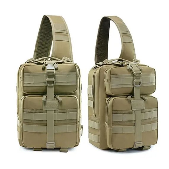 Тактическая сумка через плечо Smartex 3P Tactical 15 ST-089 khaki (ST216), Цвет: Хаки, изображение 3