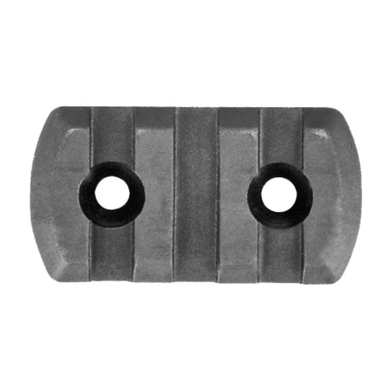 Планка Picatinny DLG Tactical для кріплення на M-LOK 3 слоти, чорний (DLG-109), зображення 2