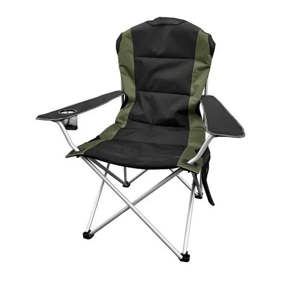 Кресло Time Eco ТЕ-15 SD черный/зеленый (5268548552428), Цвет : Чёрный/Зелёный