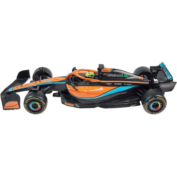 Машинка Rastar McLaren F1 W11 MCL36 1:12 оранжевый (99860 orange), изображение 3