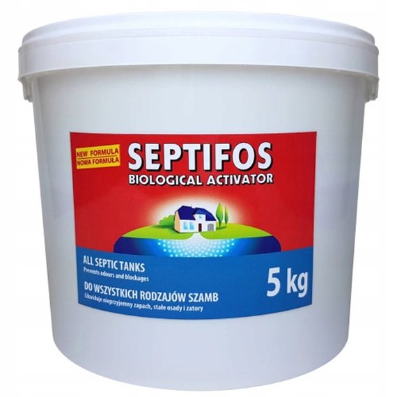 Биопрепарат для выгребных ям Septifos 5 кг
