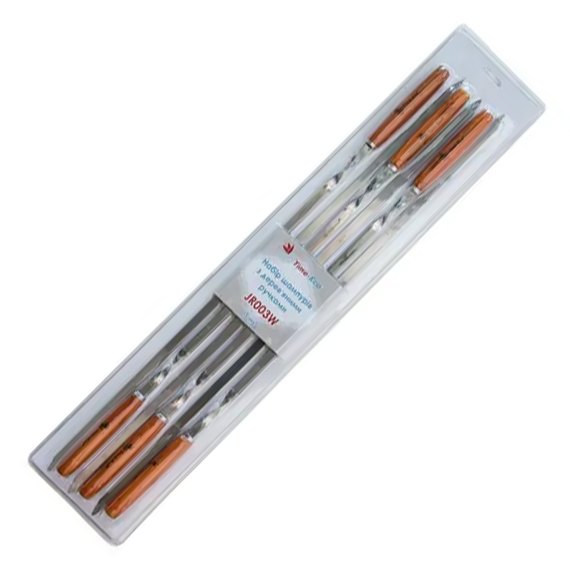 Набор шампуров Time Eco 60 см BBQ-JR003W (4820601034367), изображение 2