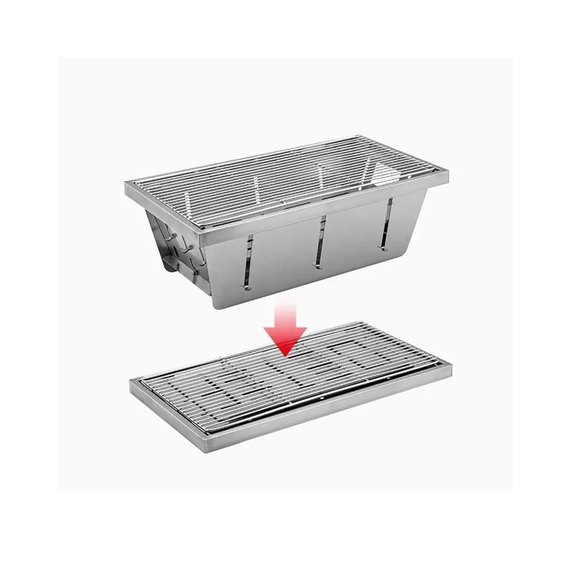 Складаной гриль-барбекю Naturehike Wild valley Glamping*NH20CJ006 steel (6927595745939), изображение 2