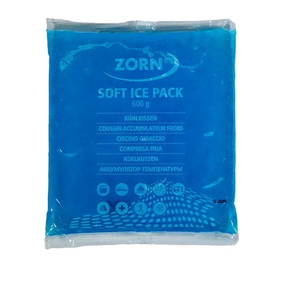 Аккумулятор холода Zorn Soft Ice 600 г (4251702589027), Вес: 600 г