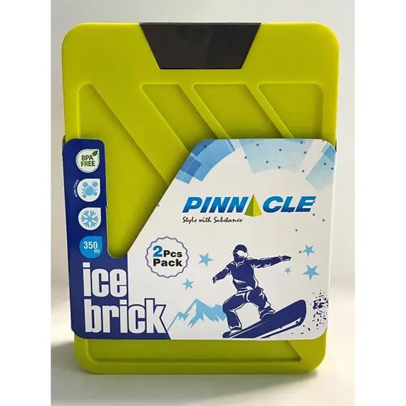 Аккумуляторы холода Pinnacle 2х350 мл салатовый (8906053363562_1), Цвет : Салатовый, Объём, мл : 350, Вес: 700 г, изображение 2