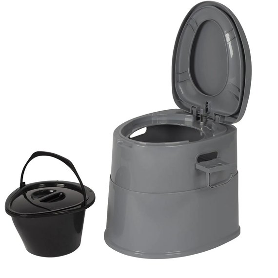 Біотуалет Bo-Camp Portable Toilet Comfort 7 Liters Grey (5502815) DAS301475, зображення 4