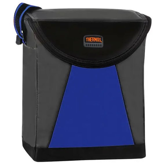 Термосумка Thermos Geo Trek, 12 л серый/синий (5010576635440BLUE), Цвет : Серый/Синий