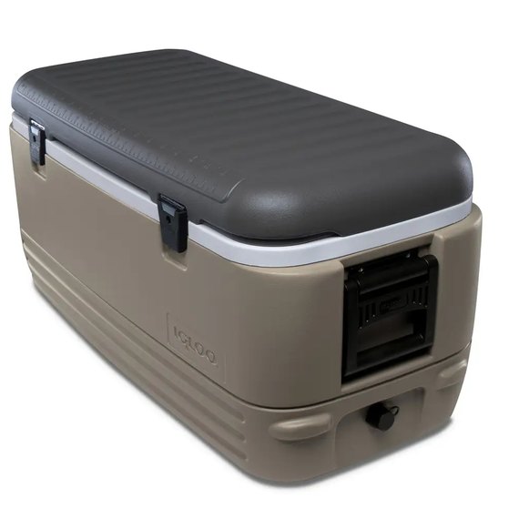 Термобокс Igloo Sportsman 120, 113 л бежевий/сірий (0342235036042), зображення 3