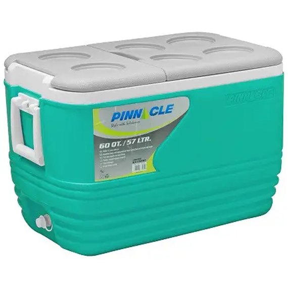 Термобокс Pinnacle Eskimo, 57 л бірюзовий (0682622060053TURQUOISE), Колір: Бірюзовий