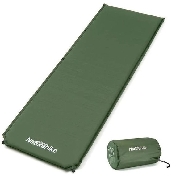 Матрас самонадувной Naturehike NH20DZ003 темно-зеленый (6927595773680), Цвет: Тёмно-зелёный, изображение 2