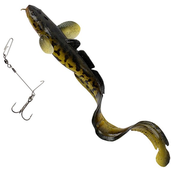Силикон Savage Gear 3D Burbot FS 250mm 75.0g 01-Burbot (поштучно) 53823, Цвет : Burbot, изображение 2