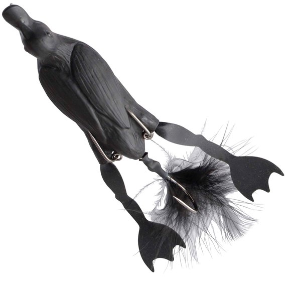 Воблер Savage Gear 3D Hollow Duckling weedless L 100mm 40g 05-Black (57656), Колір: Black