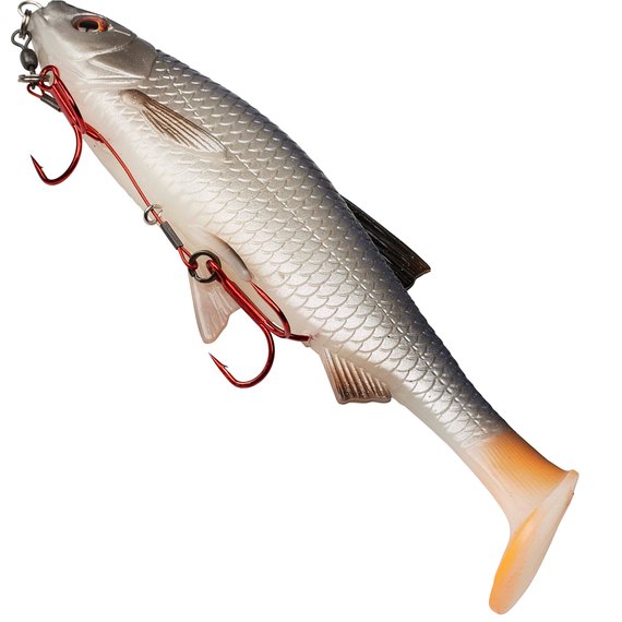 Оснастка Savage Gear Carbon49 Corkscrew Stinger 2x#2/0 31kg (2 шт/уп) 61763, Разрывная нагрузка, кг : 31 кг, Номер крючка: 2/0, изображение 2