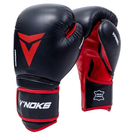 Боксерские перчатки V`Noks Inizio 10 ун. 2402_60098 (капа в подарок), Вес: 10 унций, изображение 2