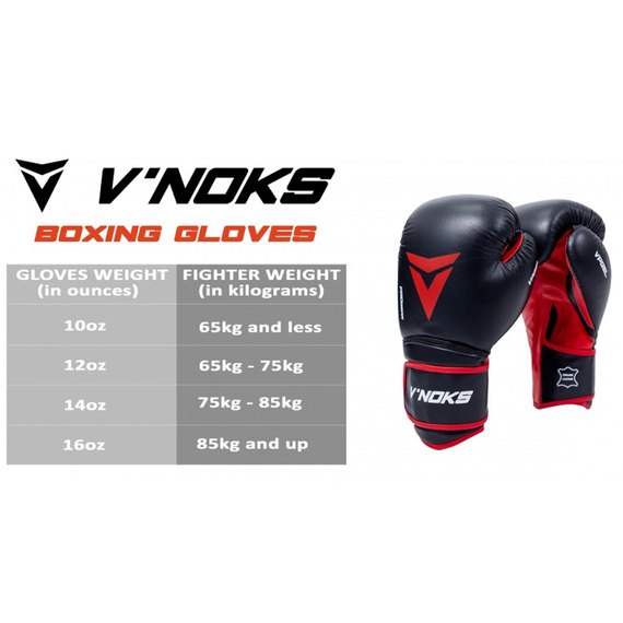 Боксерские перчатки V`Noks Inizio 16 ун. 2405_60098 (капа в подарок), Вес: 16 унций, изображение 10