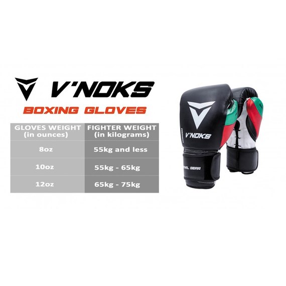 Боксерські рукавички V`Noks Mex Pro Training 14 ун. (2429_60055), Вага: 14 унцій, зображення 8