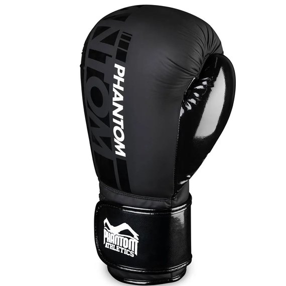 Боксерские перчатки Phantom APEX Speed Black 12 унций (PHBG2024-12), Вес: 12 унций, изображение 2