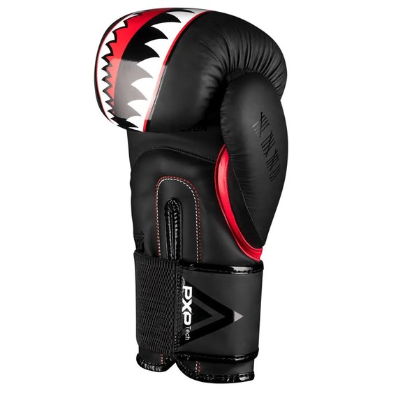 Боксерские перчатки Phantom Fight Squad Schwarz Black 10 унций (PHBG2216-10), Вес: 10 унций, изображение 4