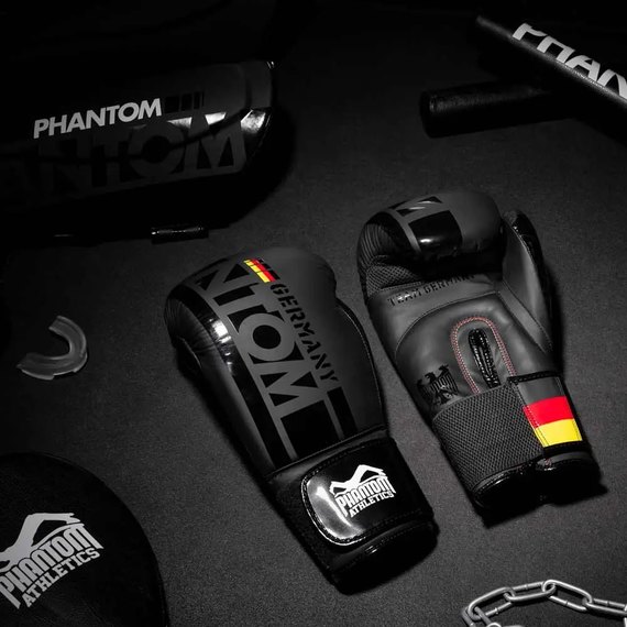Боксерські рукавички Phantom Germany Black 10 унцій (PHBG2189-10), Вага: 10 унцій, зображення 5