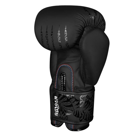 Боксерские перчатки Phantom Muay Thai Black 10 унций (PHBG2329-10), Вес: 10 унций, изображение 3